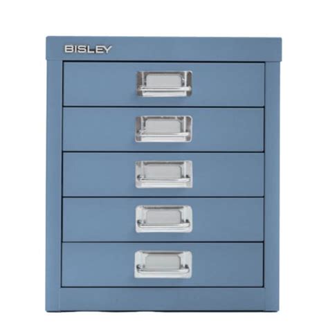 bisley 5 drawer metal cabinet